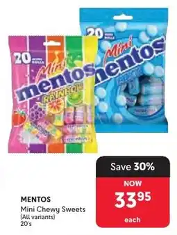 Makro MENTOS Mini Chewy Sweets offer