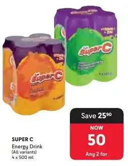 Makro SUPER C Energy Drink offer