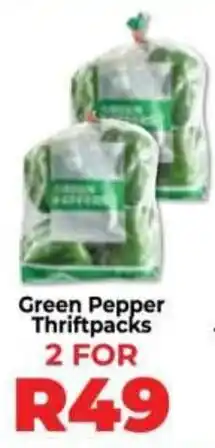 Food Lover's Market Green Pepper Thriftpacks offer