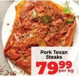 Food Lover's Market Pork Texan Steaks offer