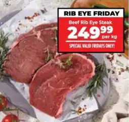 Food Lover's Market Beef Rib Eye Steak offer