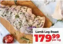 Food Lover's Market Lamb Leg Roast offer