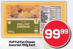 Pick n Pay PnP Full Fat Cheese Assorted offer