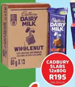 1UP Cadbury Slabs offer