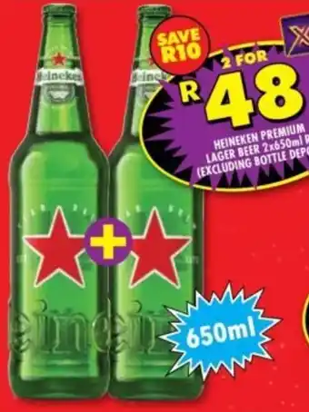 Shoprite Liquor Heineken premium lager beer rb offer