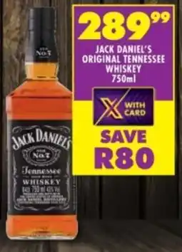 Shoprite Liquor Jack daniel's original tennessee whiskey offer