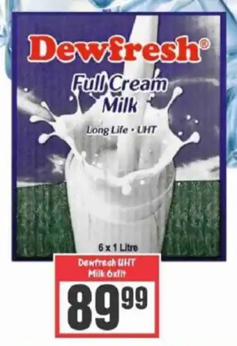 Big Save Dewfresh UHT Milk offer