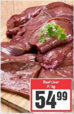 Big Save Beef Liver offer