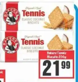 Big Save Bakers Tennis Biscuits offer