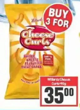 Big Save Willards Cheese Curls offer