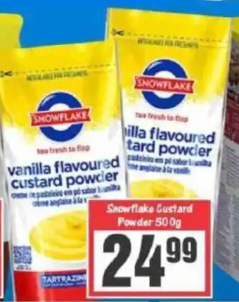 Big Save Snowflake Custard Powder offer