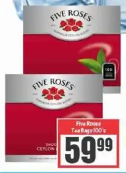 Big Save Five Roses Tea Bags offer