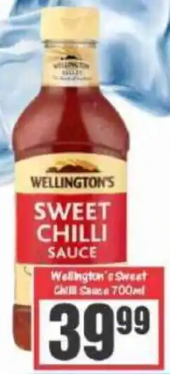 Big Save Wellington's Sweet Chilli Sauce offer