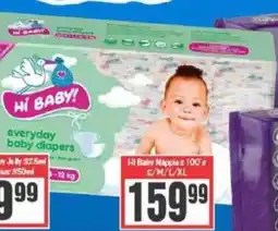 Big Save Hi Baby Nappies offer