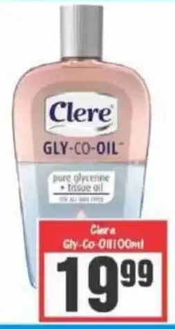 Big Save Clere Gly-Co-Oil offer