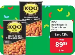 Makro KOO Baked Beans in Tomato Sauce offer