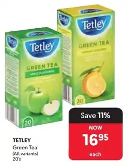 Makro TETLEY Green Tea offer