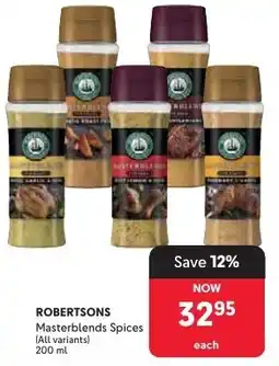 Makro ROBERTSONS Masterblends Spices offer