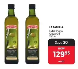 Makro LA FAMILIA Extra Virgin Olive Oil offer