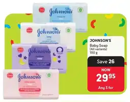 Makro JOHNSON'S Baby Soap offer