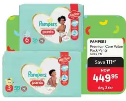 Makro PAMPERS Premium Care Value Pack Pants offer