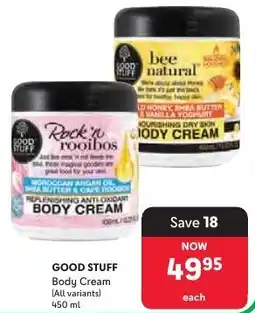 Makro GOOD STUFF Body Cream offer