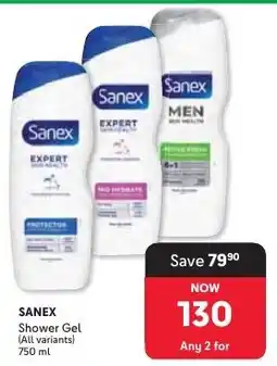 Makro SANEX Shower Gel offer