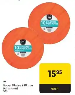 Makro m Paper Plates offer
