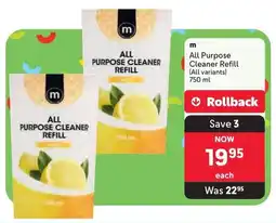 Makro m All Purpose Cleaner Refill offer