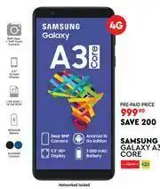 Edgars Samsung Galaxy A3 Core Smartphone offer