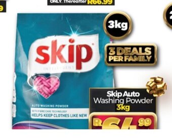 Skip Auto Washing Powder 3kg