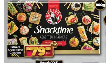 Take 'n Pay Bakers Snacktime Crackers 800g offer