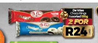 Take 'n Pay De Vries Choco Rings Assorted 150g offer