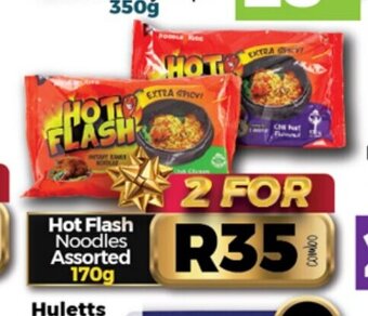 Take 'n Pay Hot Flash Noodles Assorted 170g offer