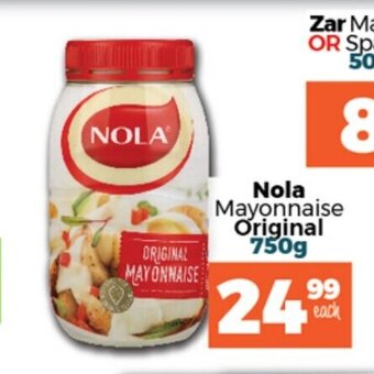 Take 'n Pay Nola Mayonnaise Original 750g offer