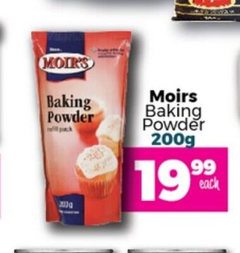Moirs Baking Powder 200g