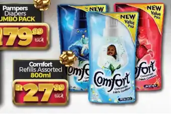 Take 'n Pay Comfort Refills Assorted 800ml offer