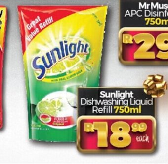 Take 'n Pay Sunlight Dishwashing Liquid Refill 750ml offer
