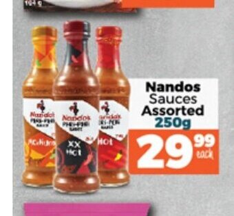 Take 'n Pay Nandos Sauces Assorted 250g offer