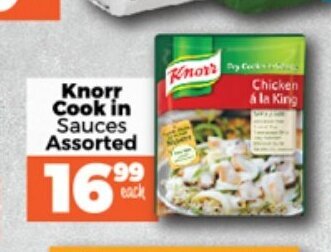 Take 'n Pay Knorr Cook in Sauces Assorted offer