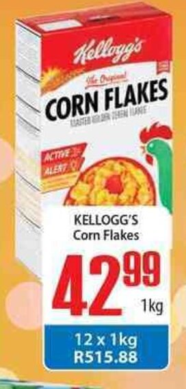 Elite Cash & Carry Kellogg's Corn Flakes 1kg offer