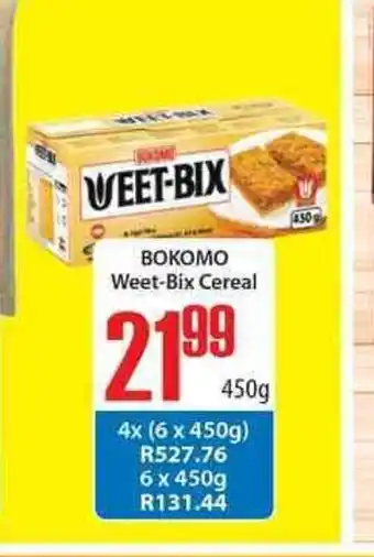 Bokomo Weet-Bix Cereal 450g