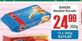 Elite Cash & Carry Bakers Boudoir Biscuits 200g offer