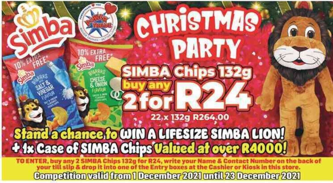 Simba Chips 132g offer at Elite Cash & Carry