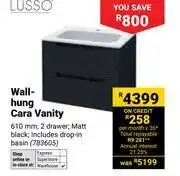 Builders Warehouse Lusso Wall-Hung Cara Vanity 783605 offer