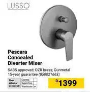 Builders Warehouse Lusso Pescara Concealed Diverter Mixer 850021663 offer