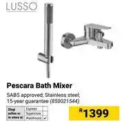 Builders Warehouse Lusso Pescara Bath Mixer 850021544 offer