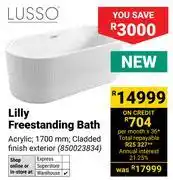 Builders Warehouse Lusso Lilly Freestanding One Piece Bath offer
