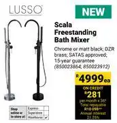 Builders Warehouse Lusso Scala Freestanding Bath Mixer offer