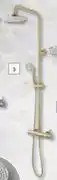 Builders Warehouse Bijiou Durance Shower Column Standard Gold offer
